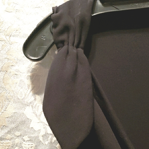 ORNA FARHO PARIS BLACK CROP DRAPE TANK TOP SZ M - Picture 4 of 8